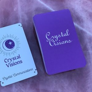 Crystal Visions card deck 💜
